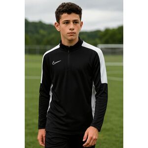 Nike Kids Dri-FIT Academy 1/4 Zip Global Long Sleeve T-Shirt Size L (14-16)